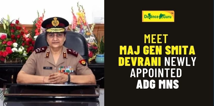 Maj Gen Smita Devrani assumes charge as ADG, Military Nursing Service