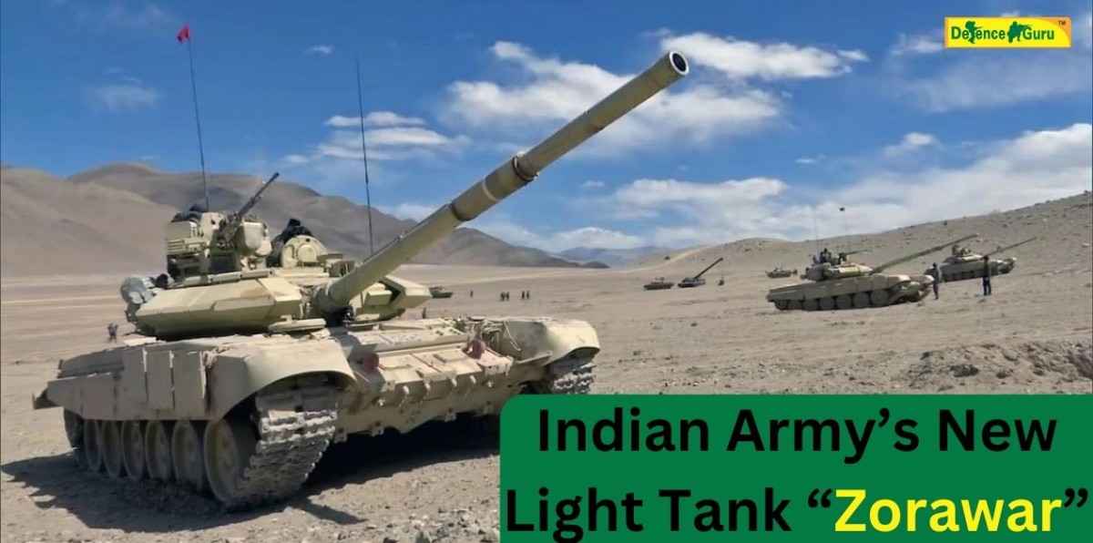 Indian Army’s New Light Tank “Zorawar’ for high altitude warfare