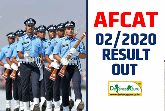 AFCAT 02/2020 Result Released
