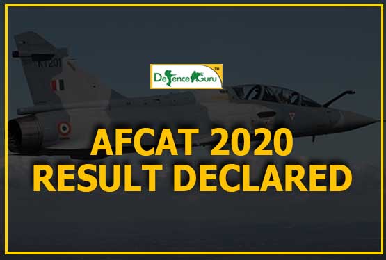 AFCAT-I 2020 Result Declared