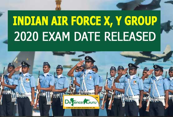 Indian Air Force X, Y Group 2020 Exam Date Released