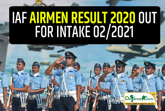 IAF Airmen Result 2020 (INTAKE 02/2021) - Check Group X,Y Result