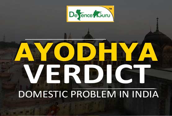 Ayodhya Verdict - Lecturette in SSB Interview