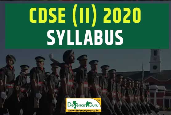 CDSE (II) 2020 Syllabus Details