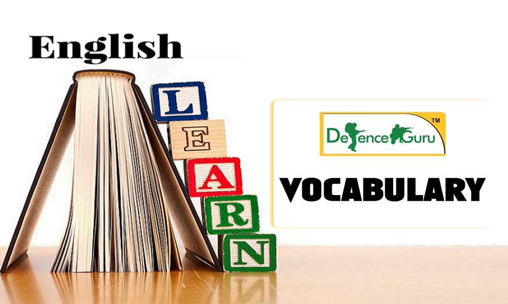 English Vocabulary With Meaning 