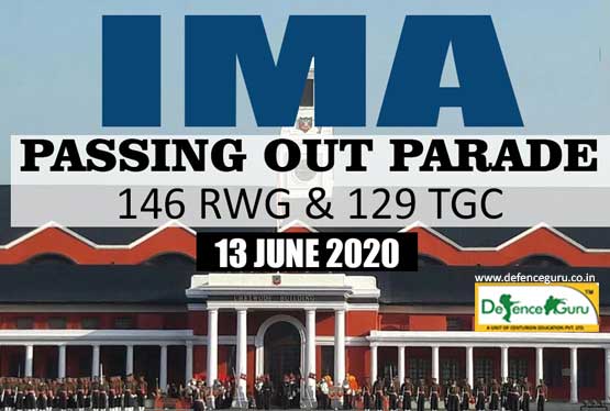 IMA Passing Out Parade (POP) 13 June 2020