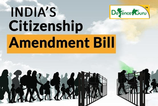 AN ABODE FOR IMMIGRANTS - India Citizenship Amendment Bill
