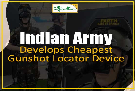 World’s cheapest Gun Shot locator developed by Indian Army