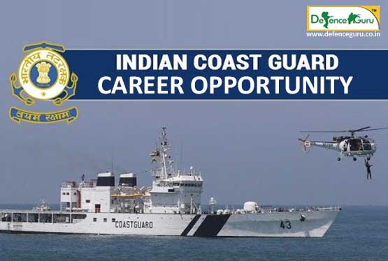 Career opportunity in Indian Coast Guard