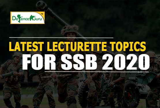 Latest Lecturette Topics for SSB Interview 2020