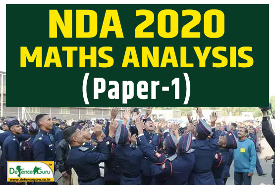 NDA 2020 Exam Maths Paper Analysis