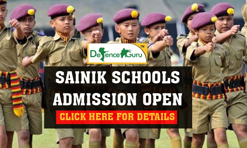 Admission process starts in 11 Sainik Schools of country 