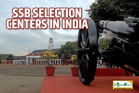 List of SSB Selection Centers in India