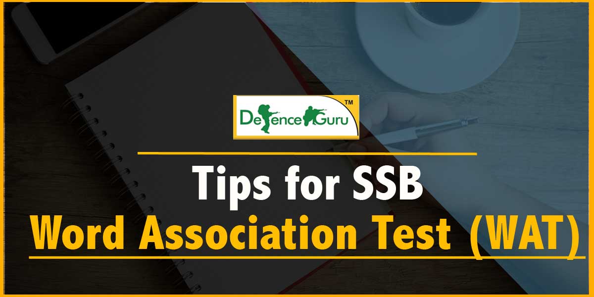 Tips for SSB Word Association Test (WAT)