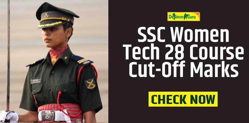 SSC Women Tech 28 Course Cut-Off Marks - Check Now