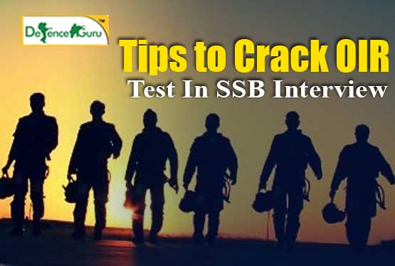 Tips To Crack OIR Test In SSB Interview