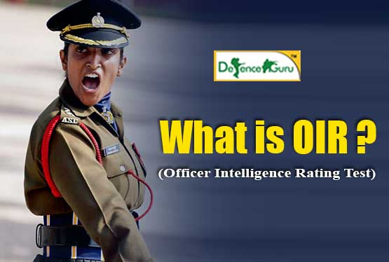 What is Officer Intelligence Rating OIR Test in SSB