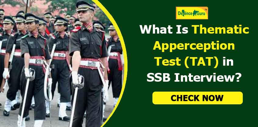 What Is Thematic Apperception Test (TAT) in SSB Interview