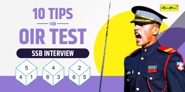 10 Tips for OIR Test in SSB Interview
