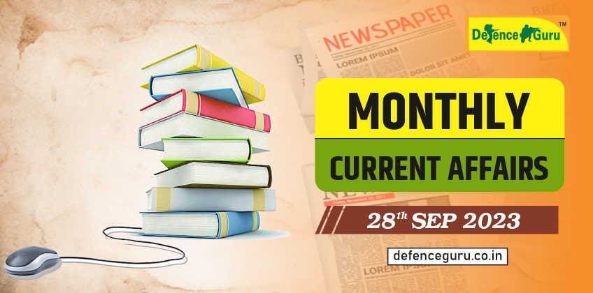 Daily GK Update - 28th September 2023 Current Affairs