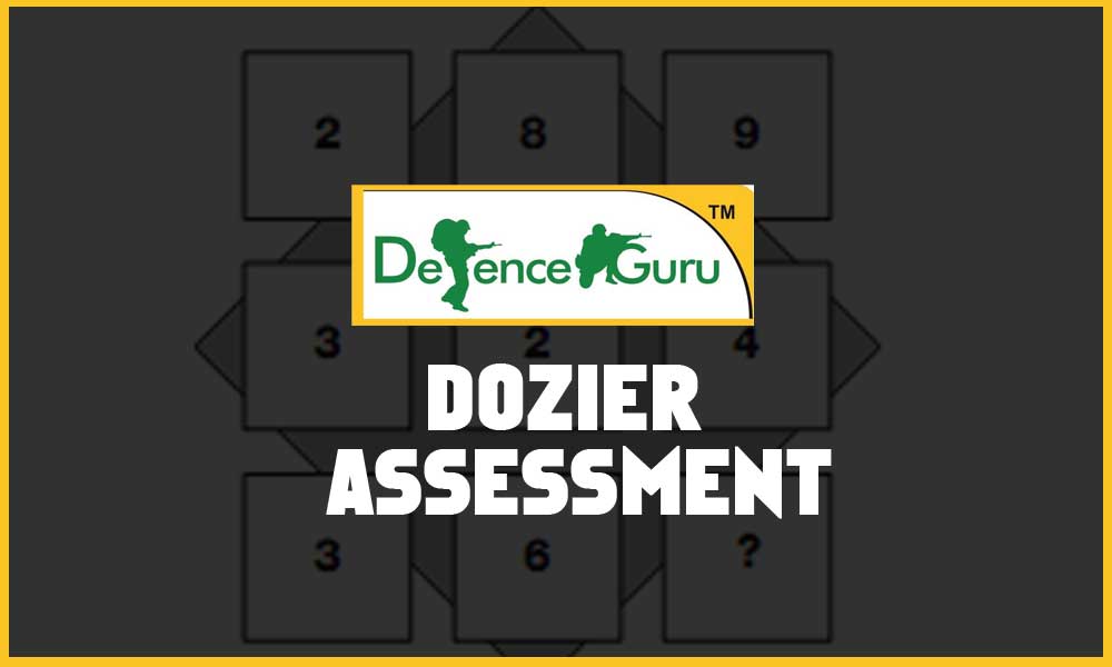Dozier Assessment in SSB Interviews