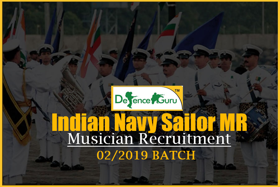 Indian Navy Sailor MR Musician Recruitment 2019