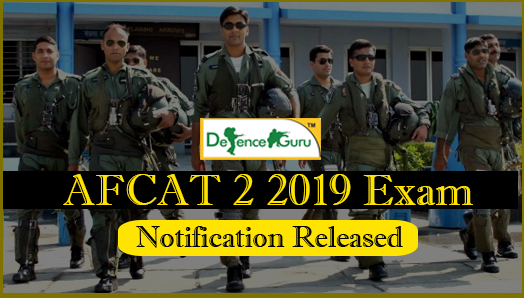 AFCAT 2 2019 Exam Notification Released