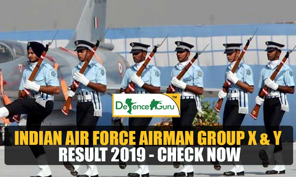 Indian Air Force Airman Group X Y Result 2020 - Check Now