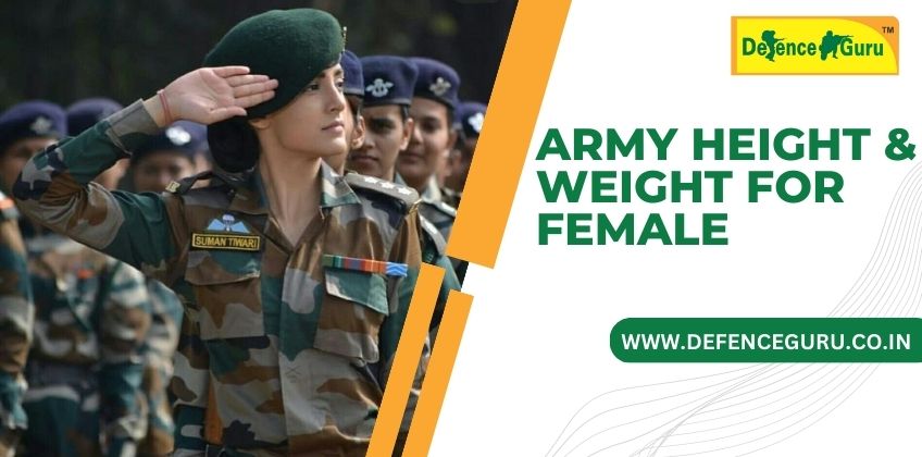 Army weight and height requirements for Female