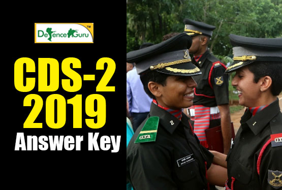 CDS 2 2019 Exam Answer Keys - Download Set A, B, C, D Answer Key