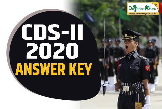 CDS-2 2020 Answer Key - Sets A, B, C, D