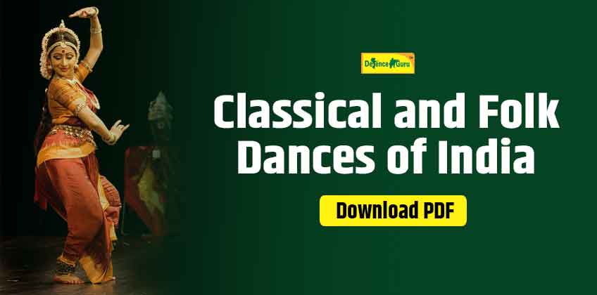 Classical and folk dances of India PDF - Download Now