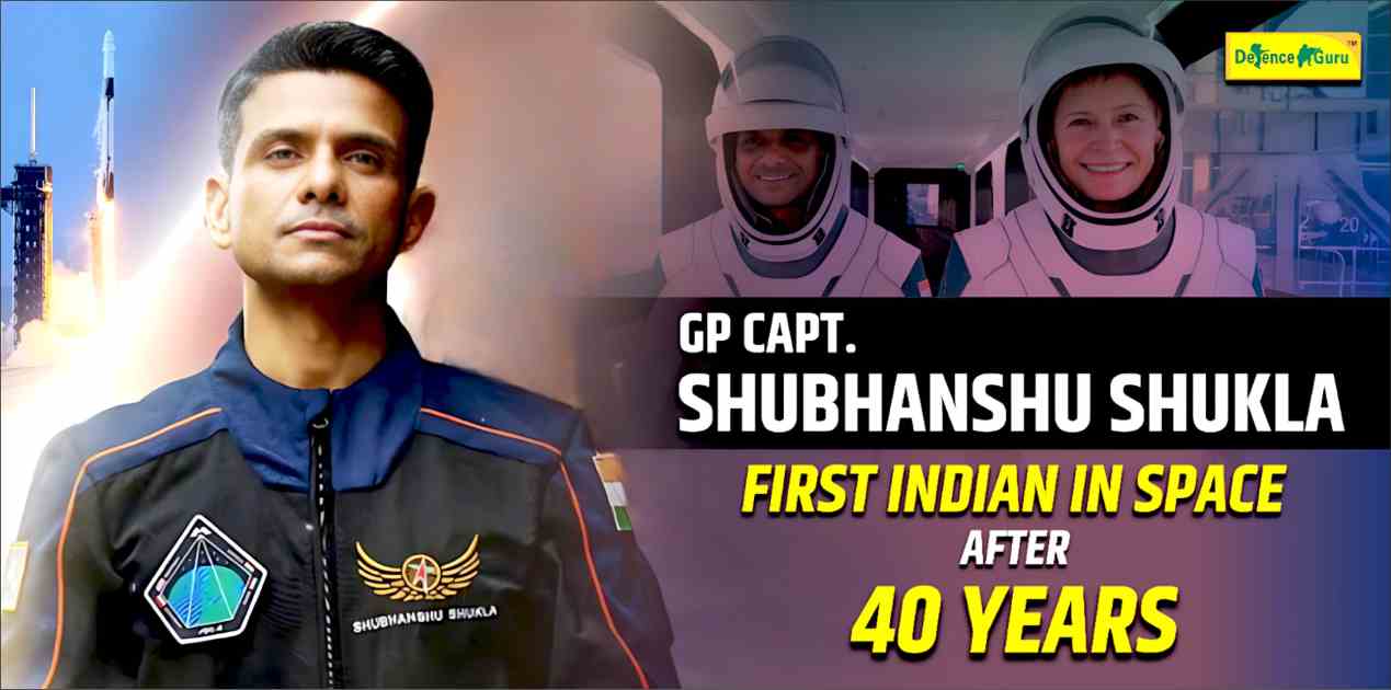 Group Captain Shubhanshu Shukla- First Indian in Space After 40 Years