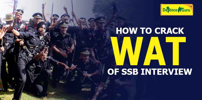 How to crack the Word Association Test (WAT) of SSB interview