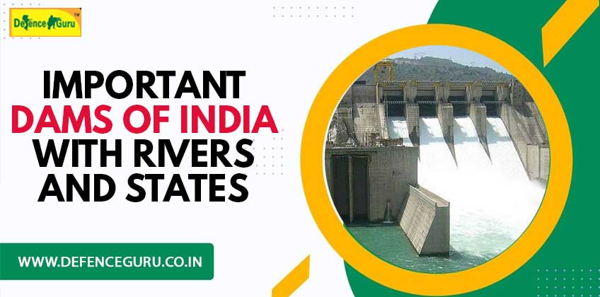 List of Dams in India with River and State PDF