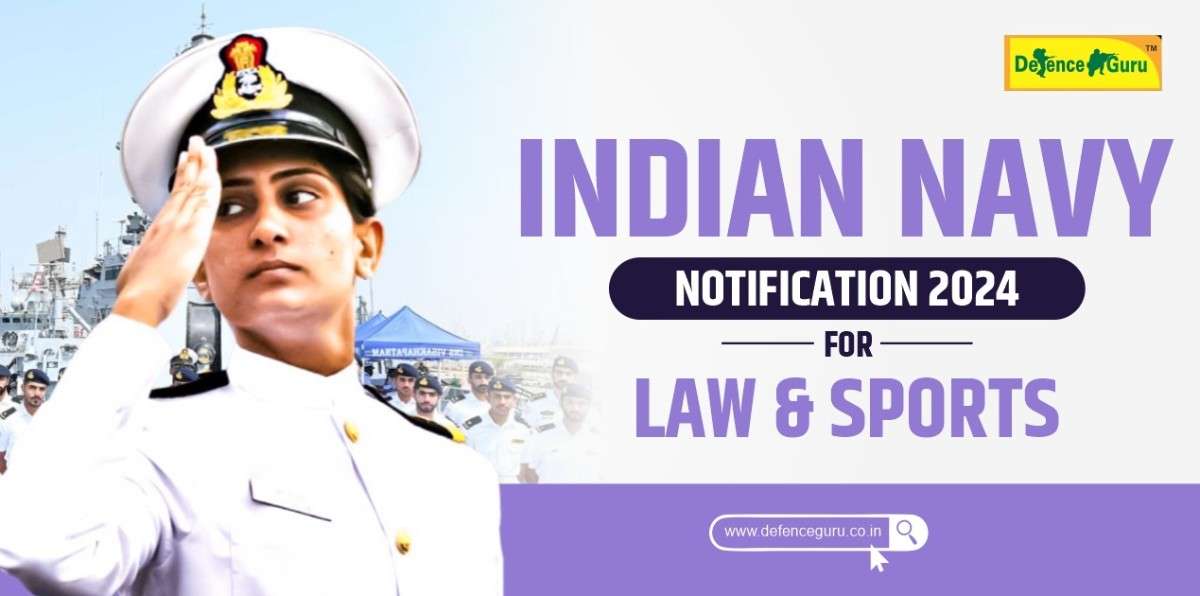 Indian Navy Law and Sports Notification 2024