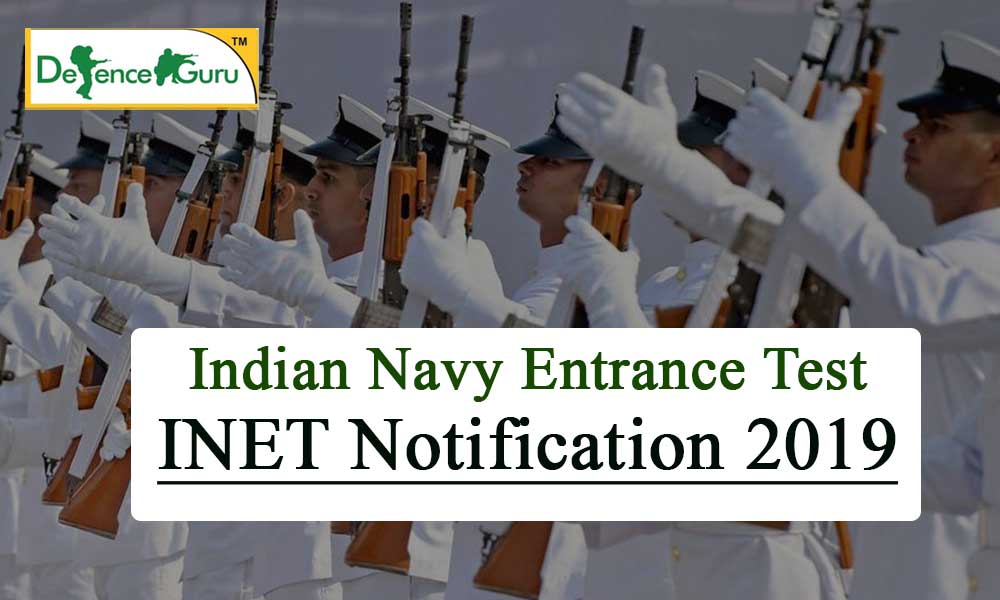 New Officer Entry for Indian Navy Lovers-INET Notification 2019