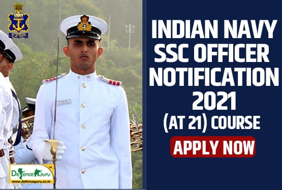 Indian Navy SSC Officer Entry 2021 Notification Out - Apply Now
