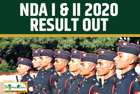 NDA 2020 Exam Result Out