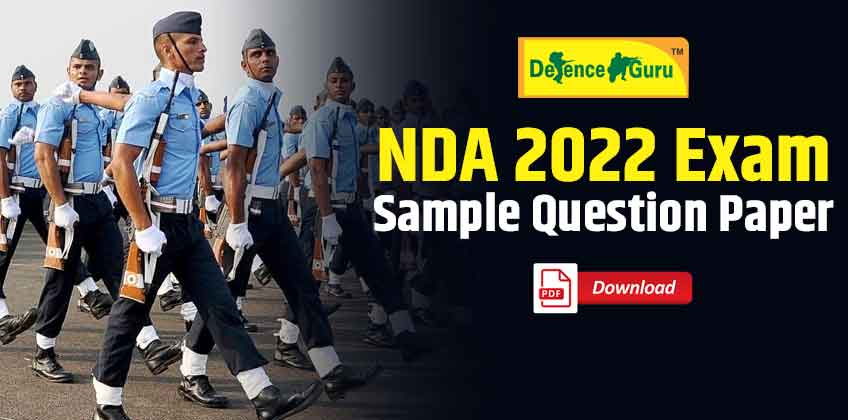 NDA Maths and GAT Sample Question Paper for 2022 Exam - Download PDF