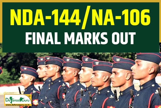 NDA & NA-II 2019 Recommended Marks Released - Final Marks