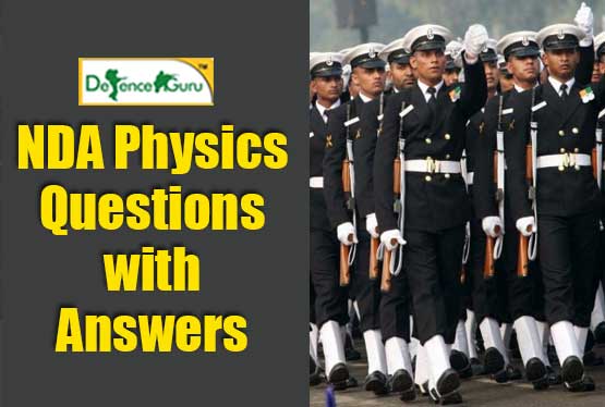 Previous Year NDA Physics Question Paper with Answers