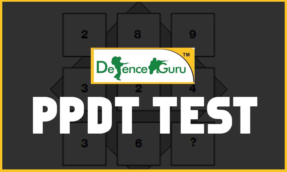 Download SSB PPDT Sample Test Sheet