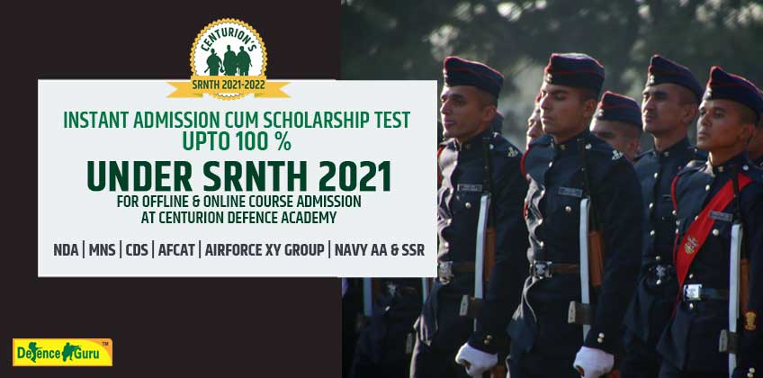 Admission Cum Scholarship Test For Defence Preparation-SRNTH 2021