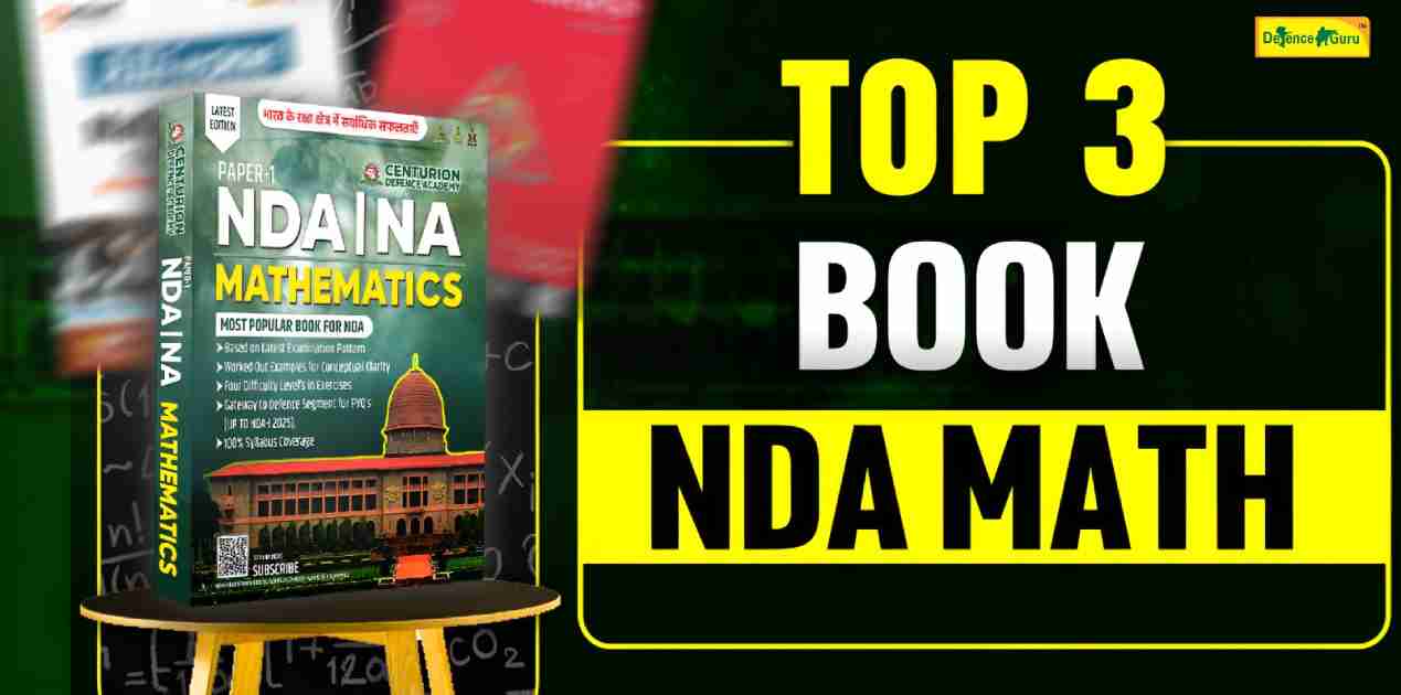 Top 3 Books for NDA Maths Preparation