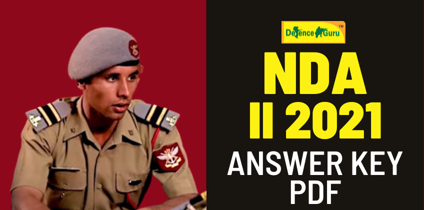 NDA 2 2021 Accurate Answer Key-Maths & GAT [All Sets PDF]
