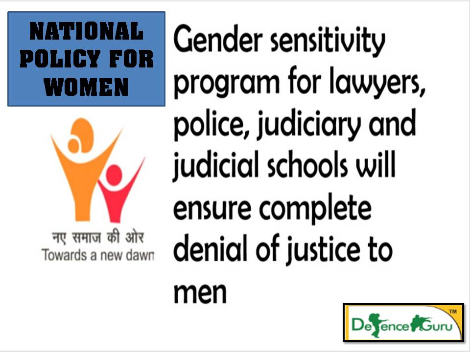 NATIONAL POLICY FOR WOMEN