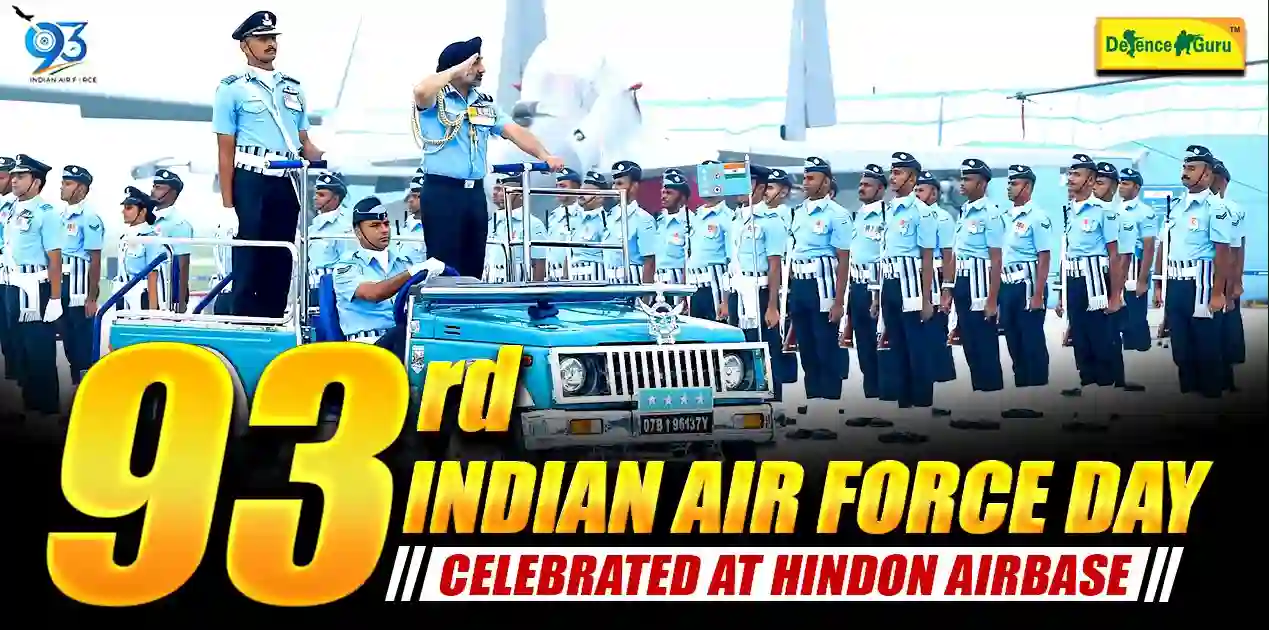 93rd Indian Air Force Day Celebrated at Hindon Airbase