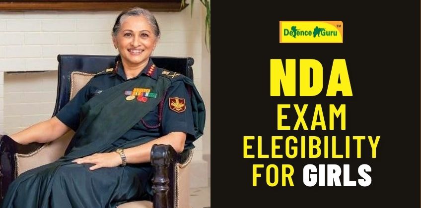 NDA EXAM ELIGIBILITY CRITERIA FOR GIRLS
