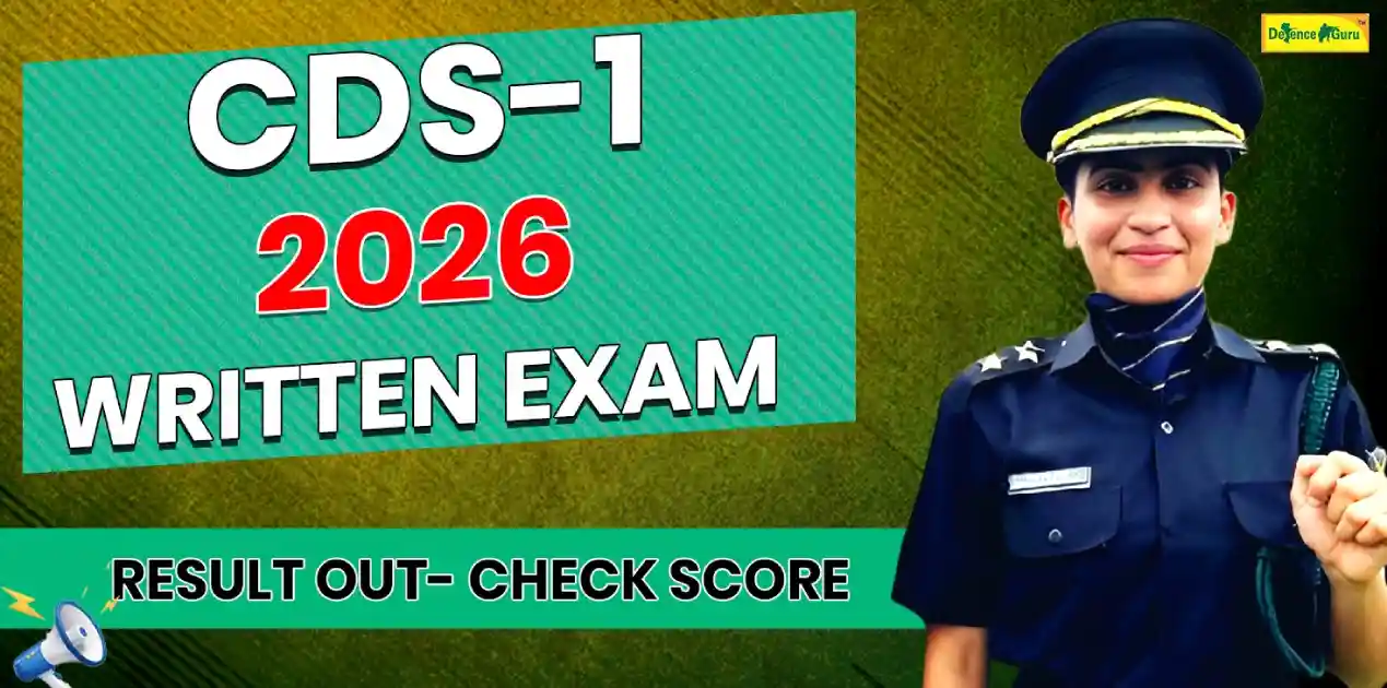 CDS 1 2026 written result
